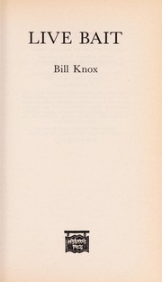 Front cover of Live Bait (Keyhole Crime No 2) by Bill Knox