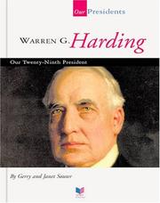 Cover of Warren G. Harding by Gerry Souter