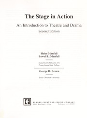 Cover of The stage in action by Helen Manfull