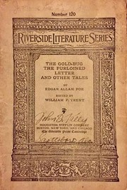 Front cover of The gold bug, The purloined letter, and other tales (Eleonora / Gold-Bug / Purloined Letter / Tell-Tale Heart) by Edgar Allan Poe