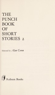 Front cover of The'Punch' book of short stories by Alan Coren