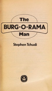 Front cover of The Burg-O-Rama man by Stephen Tchudi