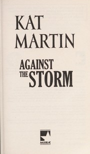 Cover of Against the storm by Kat Martin