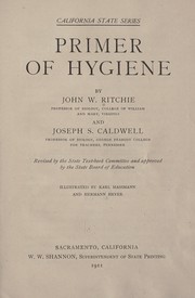 Front cover of Primer of hygiene by John W. Ritchie