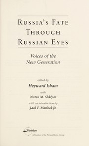 Front cover of Russia's fate through Russian eyes by Heyward Isham