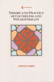 Front cover of Theory and practice of counseling and psychotherapy by Gerald Corey