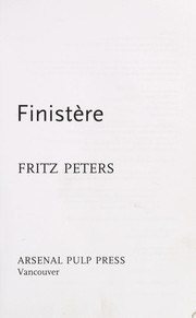 Front cover of Finistère by Fritz Peters