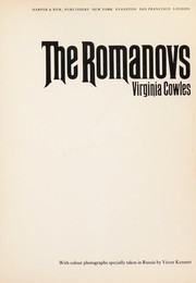 Front cover of The Romanovs by Cowles, Virginia.