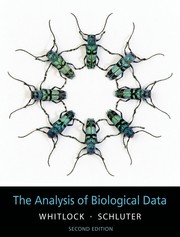 Front cover of The analysis of biological data - 2. edición by Michael Whitlock