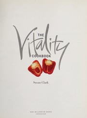 Front cover of The vitality cookbook by Susan Clark