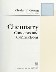 Cover of Chemistry by Charles H. Corwin