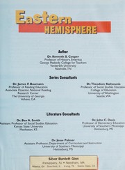 Cover of Eastern hemisphere by Kenneth S. Cooper