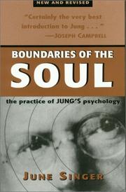 Front cover of Boundaries of the soul by June Singer