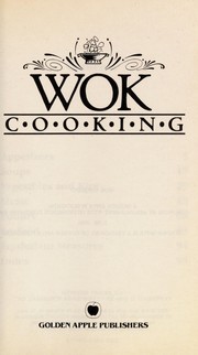 Cover of Wok cooking by [author not identified]