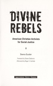 Cover of Divine rebels by Deena Guzder