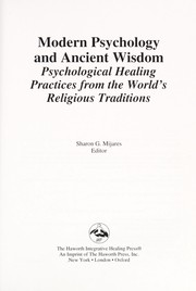 Cover of Modern psychology and ancient wisdom by Sharon G. Mijares