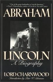 Cover of Abraham Lincoln by Lord Charnwood