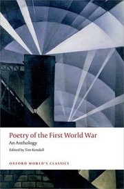 Front cover of Poetry of the First World War by Tim Kendall