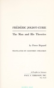 Cover of Frédéric Joliot-Curie by Pierre Biquard