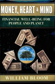 Cover of Money, heart and mind by Bloom, William