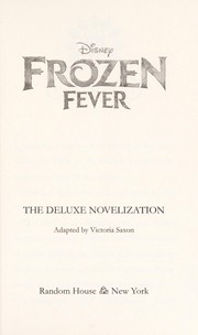 Front cover of Disney Frozen by Victoria Saxon