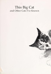 Cover of This big cat, and other cats I've known by Beatrice Schenk De Regniers