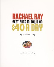 Front cover of Best eats in town on $40 a day by Rachael Ray