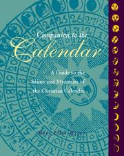 Front cover of Companion to the Calendar by Mary Ellen Hynes