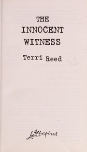 Front cover of The innocent witness by Terri Reed