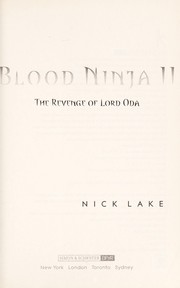 Front cover of Blood ninja II by Nick Lake