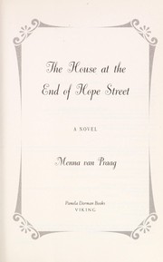 Front cover of The house at the end of Hope Street by Menna van Praag