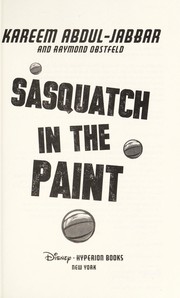 Front cover of Sasquatch in the paint by Kareem Abdul-Jabbar