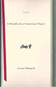 Front cover of A handbook of American prayer by Lucius Shepard