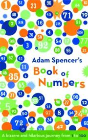 Cover of Adam Spencer's Book of Numbers by Adam Spencer