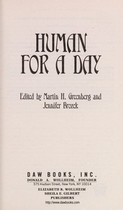 Front cover of Human for a day by Martin H. Greenberg
