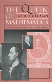 Front cover of The queen of mathematics by Jay R. Goldman
