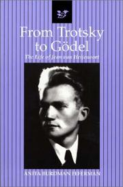Front cover of From Trotsky to Gödel by Anita Burdman Feferman