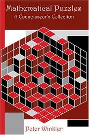 Cover of Mathematical Puzzles by Peter Winkler