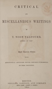 Front cover of Critical and miscellaneous essays by Stephen, James Sir