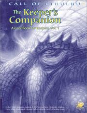 Front cover of The Keeper's Companion: Blasphemous Knowledge, Forbidden Secrets by Keith Herber