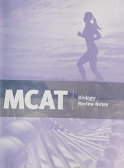 Front cover of MCAT biology review notes by Kaplan Test Prep and Admissions