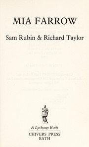 Cover of Mia Farrow by Sam Rubin