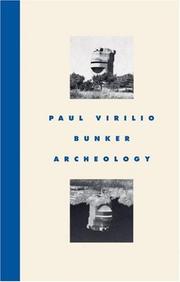 Cover of Bunker Archaeology by Paul Virilio