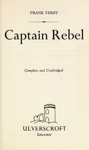 Cover of Captain Rebel by Frank Yerby
