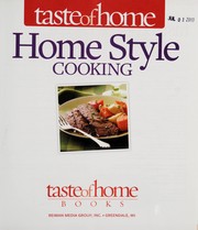 Cover of Taste of Home home style cooking by Taste of Home Books
