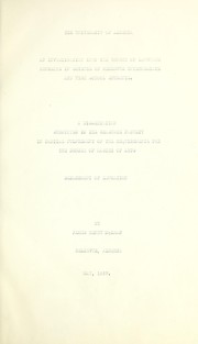 Cover of An investigation into the growth of language concepts in science of Bellevue intermediate and high school students by J. H. McLean