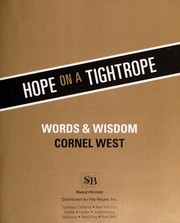 Cover of Hope on a tightrope by Cornel West