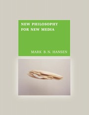 Front cover of New philosophy for new media by Mark B. N. Hansen