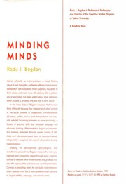 Cover of Minding minds by Radu J. Bogdan