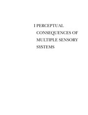 Front cover of The handbook of multisensory processes by Charles Spence